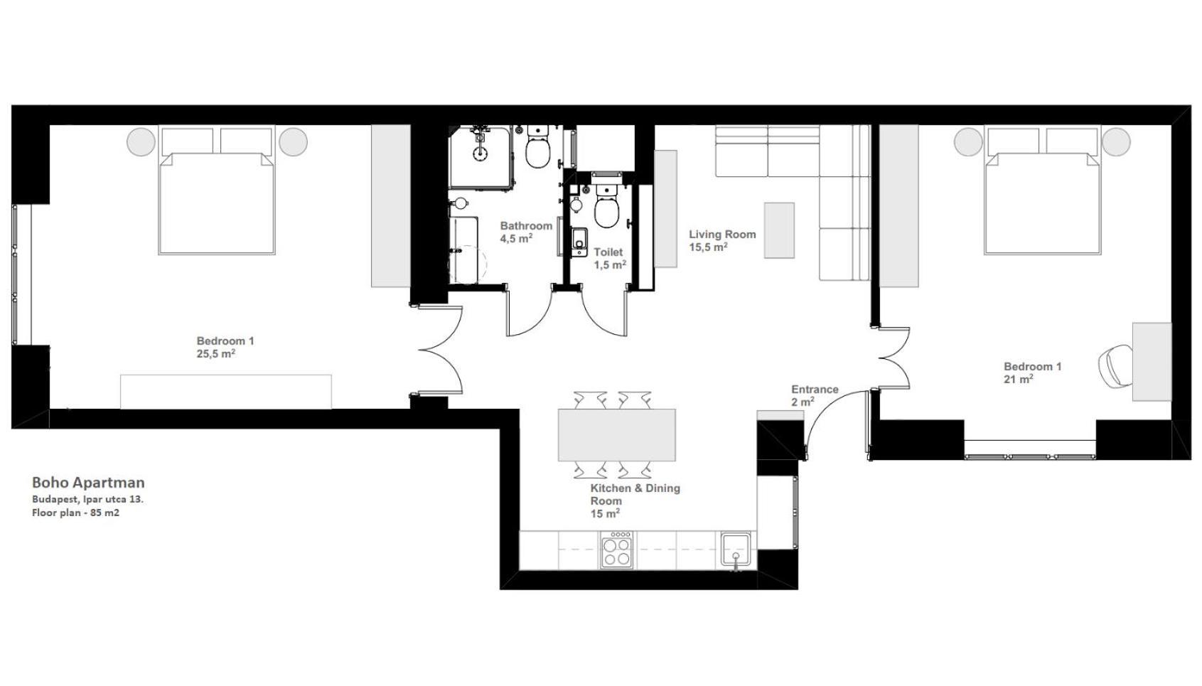 Boho Cosy Pest Apartment Budapest Ngoại thất bức ảnh